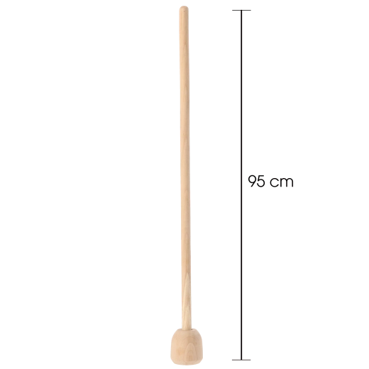 Cabbage tamper 6 cm, length 95 cm