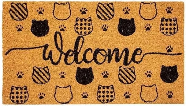 Изтривалка Welcome Cats 40 × 70 см