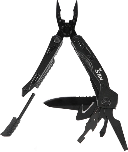 NILS Camp 13-in-1 Multi-Tool with Case and Bits