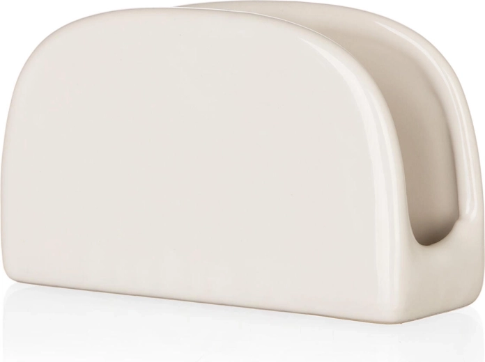 Керамична поставка за салфетки Natural Ivory 11 × 7 см