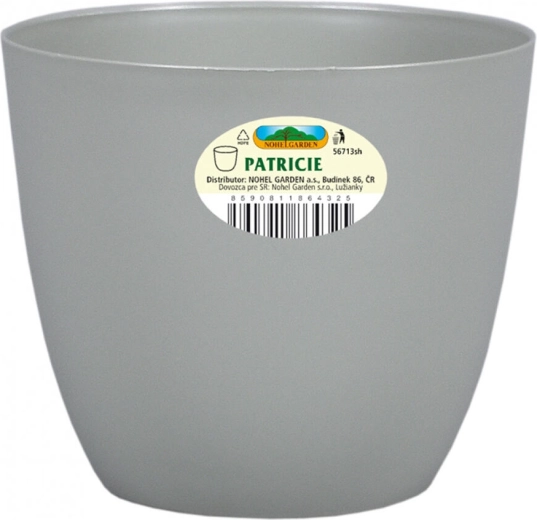 Patricie Modern Plastic Flower Pot 25 × 22 cm Light Green