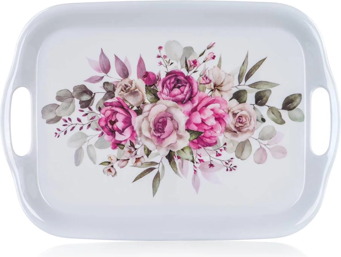 Поднос ROSE 36 × 25,5 см с дръжки от меламин