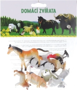 Farm Animals – Set of 10 Plastic Figures in a Bag