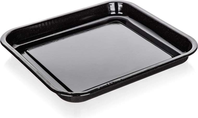 Емайлирана тава за печене 41 × 37 × 4 см CULINARIA Black