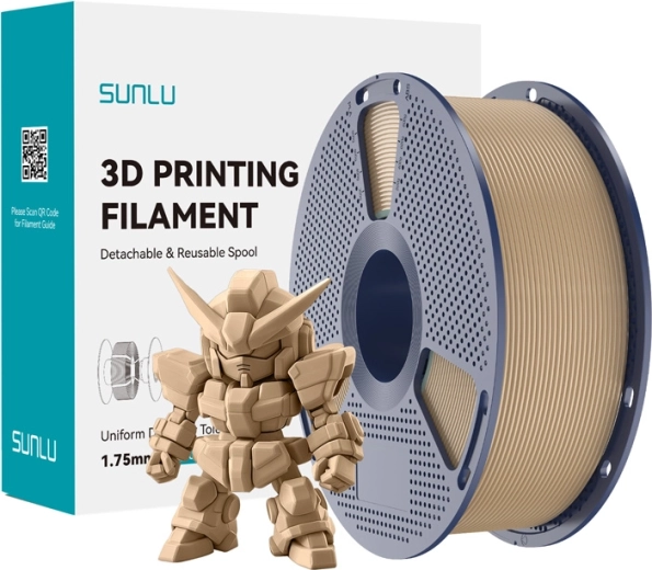 Филамент SUNLU PLA+ 2.0 1,75 mm – дъб