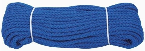 Braided polypropylene coreless rope 6 mm, multicolor, 20 m