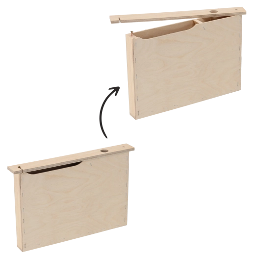 Frame feeder for a Wielkopolski hive, 2.5 L