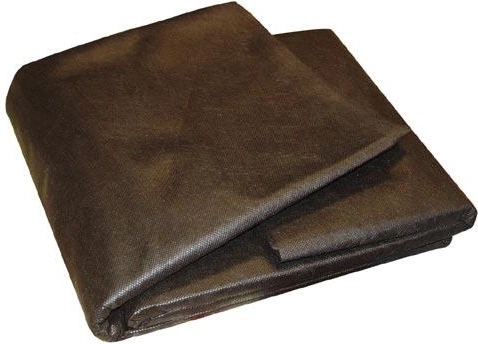 Non-woven fabric 3.2 × 10 m, black, UV-stabilized, 50 g/m²