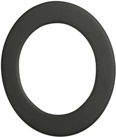 Димна розетка 150 мм, дебелина 1,0 мм, черна