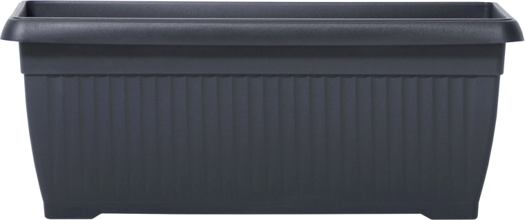 Plastic Planter Terra 60 cm Anthracite