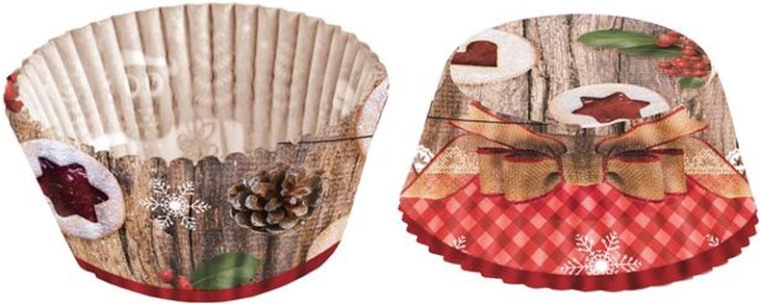 TORO Paper Muffin Cups Linzer, 60 pcs
