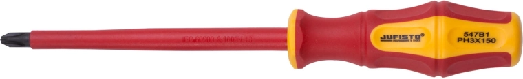 Изолиран кръстат отвертка PH3 8×150 mm VDE