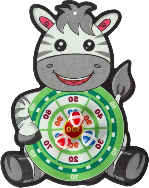 Безопасна дъска за дартс със велкро във формата на животно