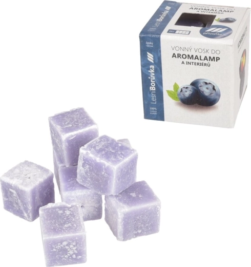 Scented Blueberry Wax Melts for an Aroma Lamp (8 pcs)