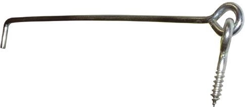Galvanized window and door hooks – set of 10 pcs