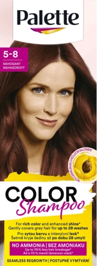 Palette Color Shampoo 5-8 Mahogany, 50 ml