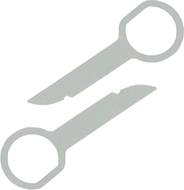 Големи ключове за демонтаж на авторадио 9 cm