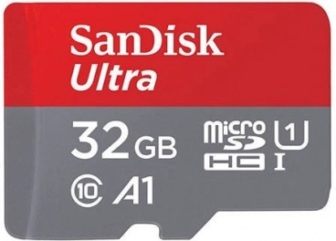 Карта памет SANDISK Ultra microSDXC 32 GB, 120 MB/s, A1, UHS‑I, клас 10