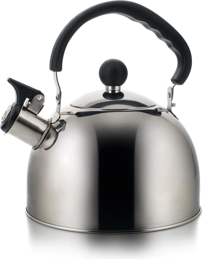 Stainless steel whistling kettle BRAGA 2 l