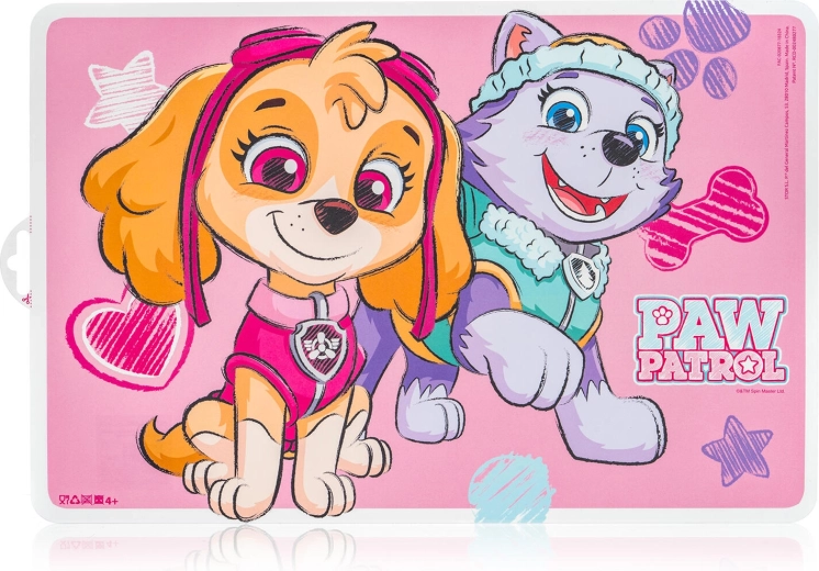 Пластмасова детска подложка за хранене PAW PATROL Girl 43 × 28 см