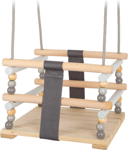 Дървена люлка за деца Скандинавски стил