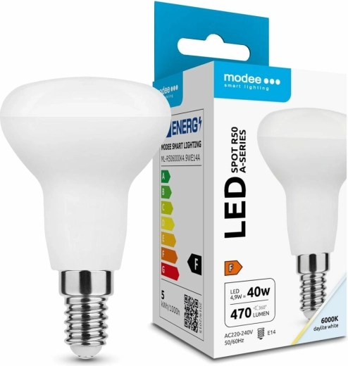 Modee LED Bulb R50 E14 4.9 W Cool White 470 lm 110°