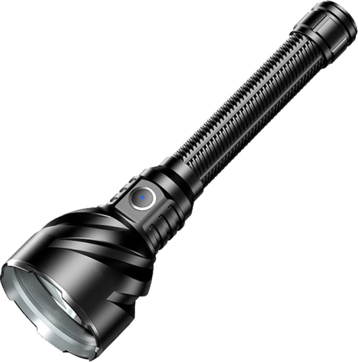 Фенер Superfire TF02 – мощен тактически LED фенер 3300 lm, обсег 1100 m, USB‑C