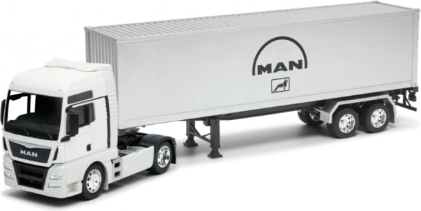 Welly влекач с ремарке MAN TGX 1:32