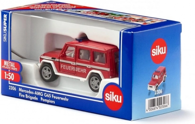 Пожарна кола MERCEDES-AMG G 65 – метален модел 1:50