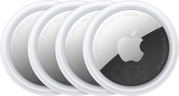 Apple AirTag 2-ро поколение – комплект 4 броя