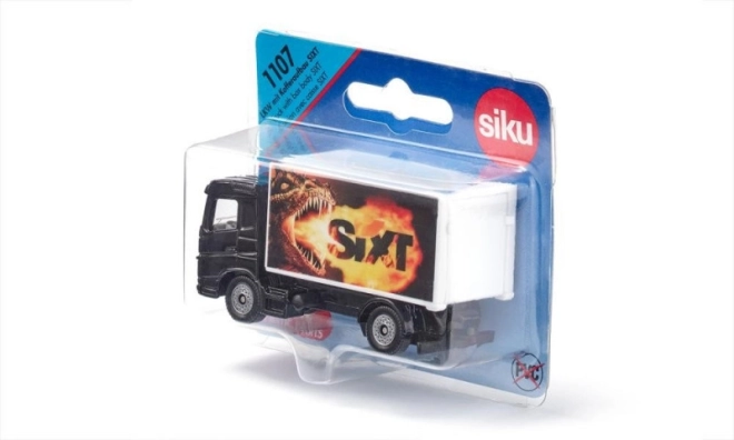 Siku блистер – скринов камион SIxt с отваряема рампа