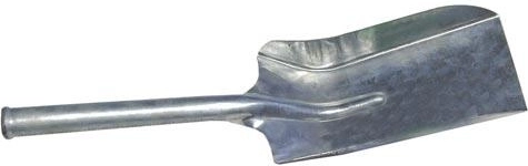 Galvanized coal and ash shovel 0.7 mm