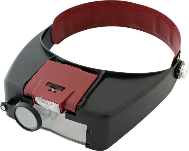Челна лупа с LED осветление 1,9x–8,5x