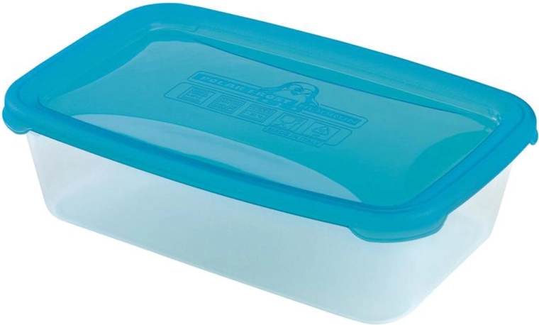 Пластова кутия Polar Frost 2,1 л, правоъгълна