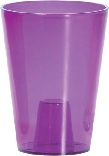 Coubi Orchid Planter 13 cm – Transparent Purple