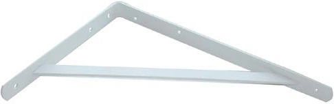 White bracket shelf – load-bearing bracket for heavy loads