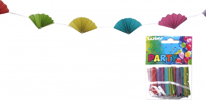 Цветна хартиена гирлянда 2 метра