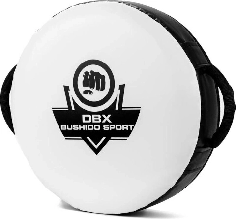 Кръгъл тренировъчен блок DBX Bushido 40 см – бял
