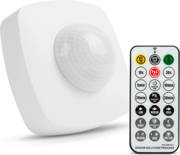 360° Motion Sensor with Remote Control, IP65