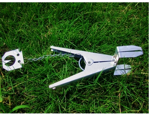 Капан за къртици от неръждаема стомана 19 × 9,7 см