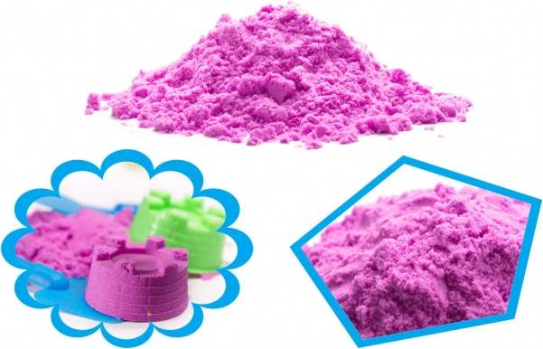 Магически кинетичен пясък за деца 1 кг – Fialová