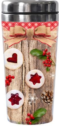 TORO Thermal Mug 450 ml with Linzer Cookie Motif