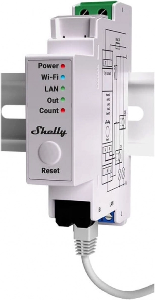 SHELLY Wi‑Fi/LAN Smart Energy Meter