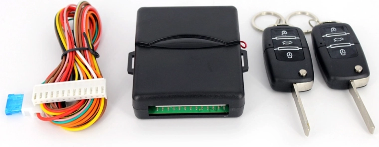 Central Locking Control Kit with Key and Remote Control