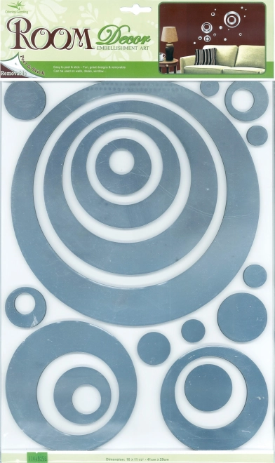 Стикери Сребърни Кръгове Small Foot