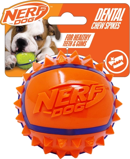 Nerf Dog бодлива топка за кучета 9 см
