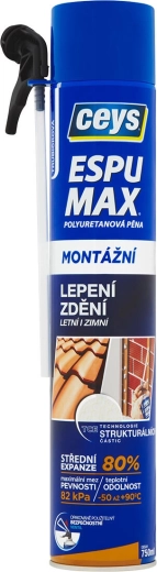 Mounting and adhesive PU foam 750 ml CEYS