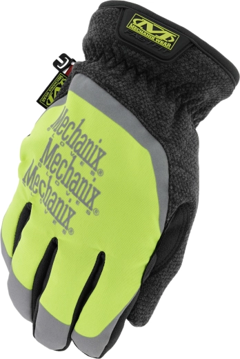 Winter work gloves Mechanix ColdWork FastFit Hi‑Viz, size M