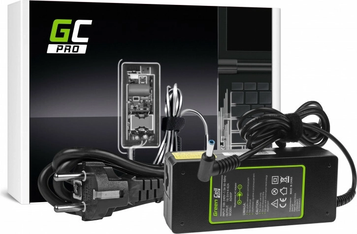 Green Cell PRO Power Adapter 19.5 V 4.62 A 90 W for HP (4.5 × 3.0 mm connector)