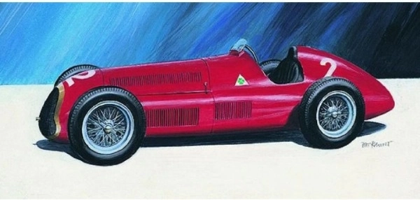 Модел на автомобил Alfa Romeo Alfetta 1950